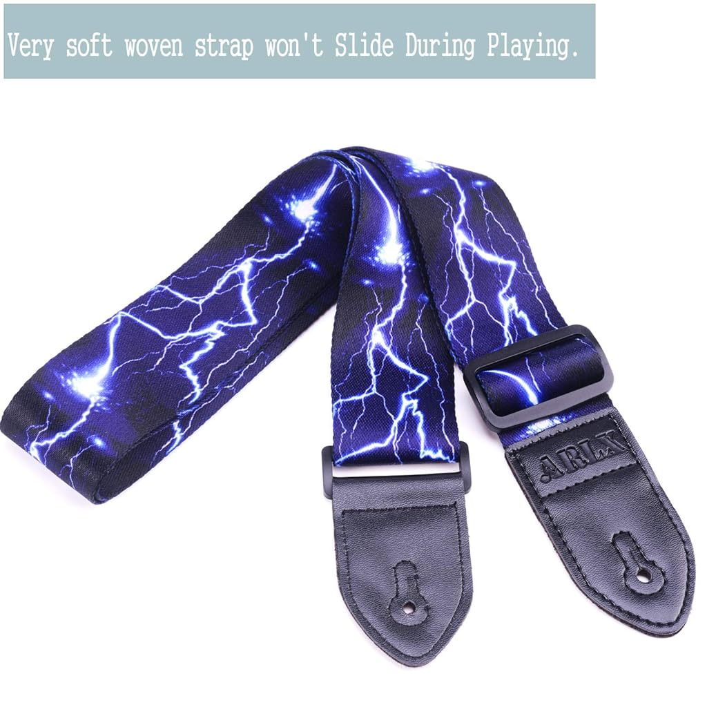 PALAY Guitar Strap for Acoustic Guitar Bass Guitar Polyester Guitar Strap for Classical Guitar PALAY Guitar Strap for Acoustic Guitar Bass Guitar Polyester Guitar Strap for Classical Guitar